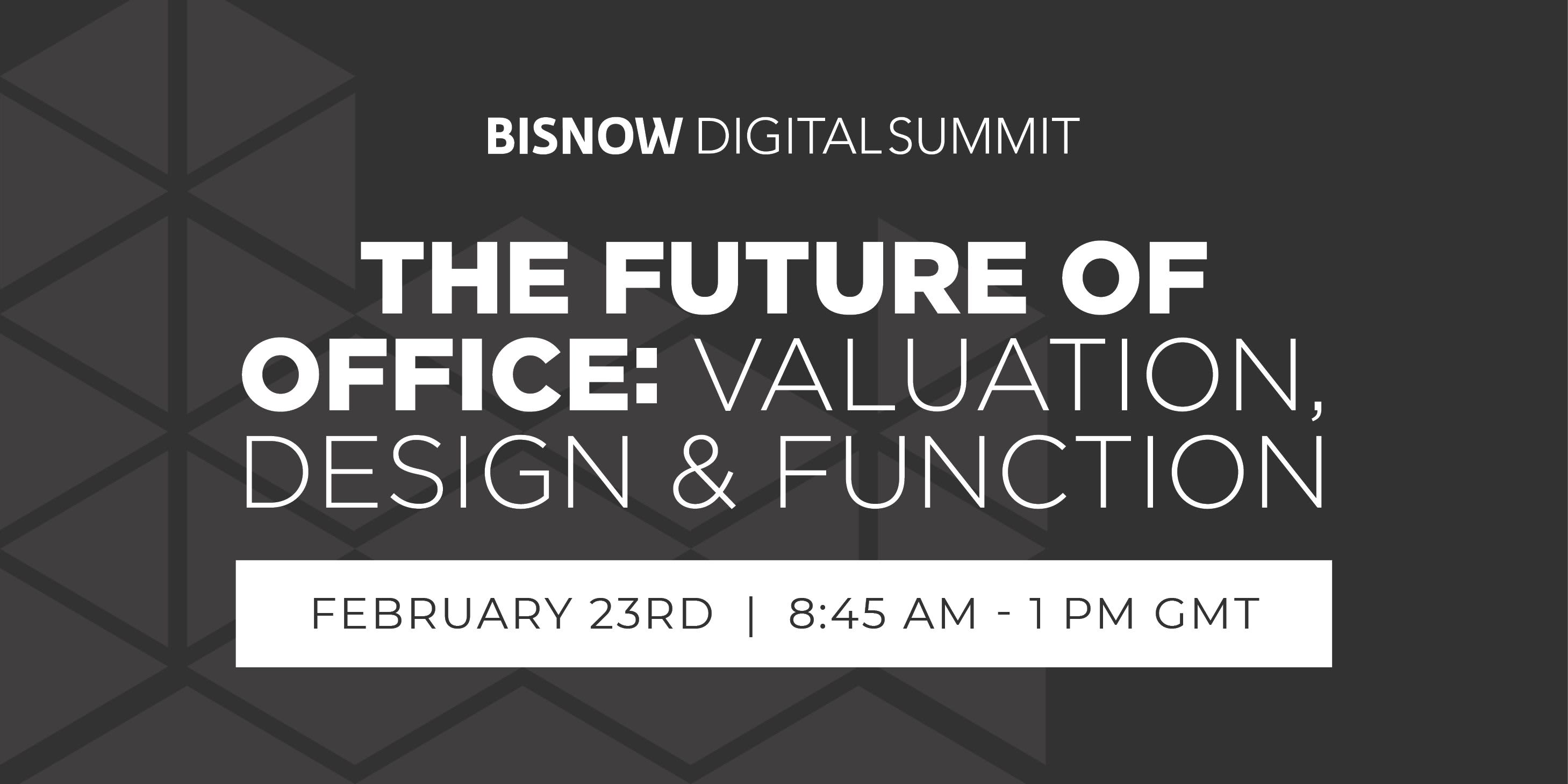The Future Of Office: Valuation, Design And Function event logo