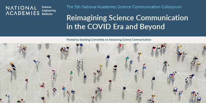 Reimagining Science Communication event logo