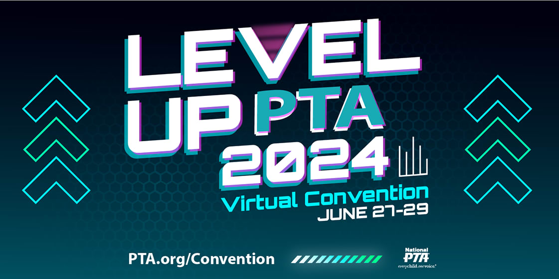 National PTA 2024 Virtual Convention event logo