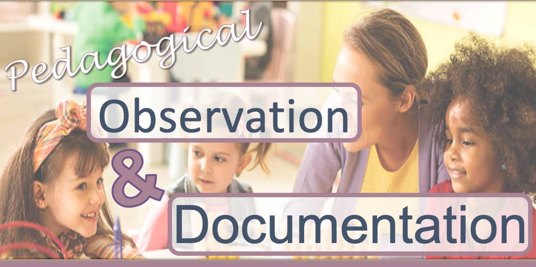 Observation & Pedagogical Documentation:School Age event logo
