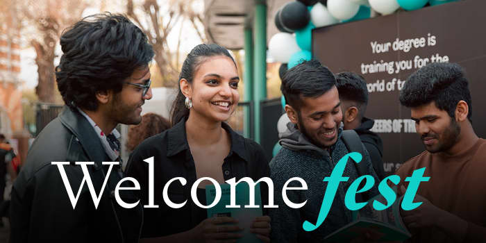 Welcome Fest event logo