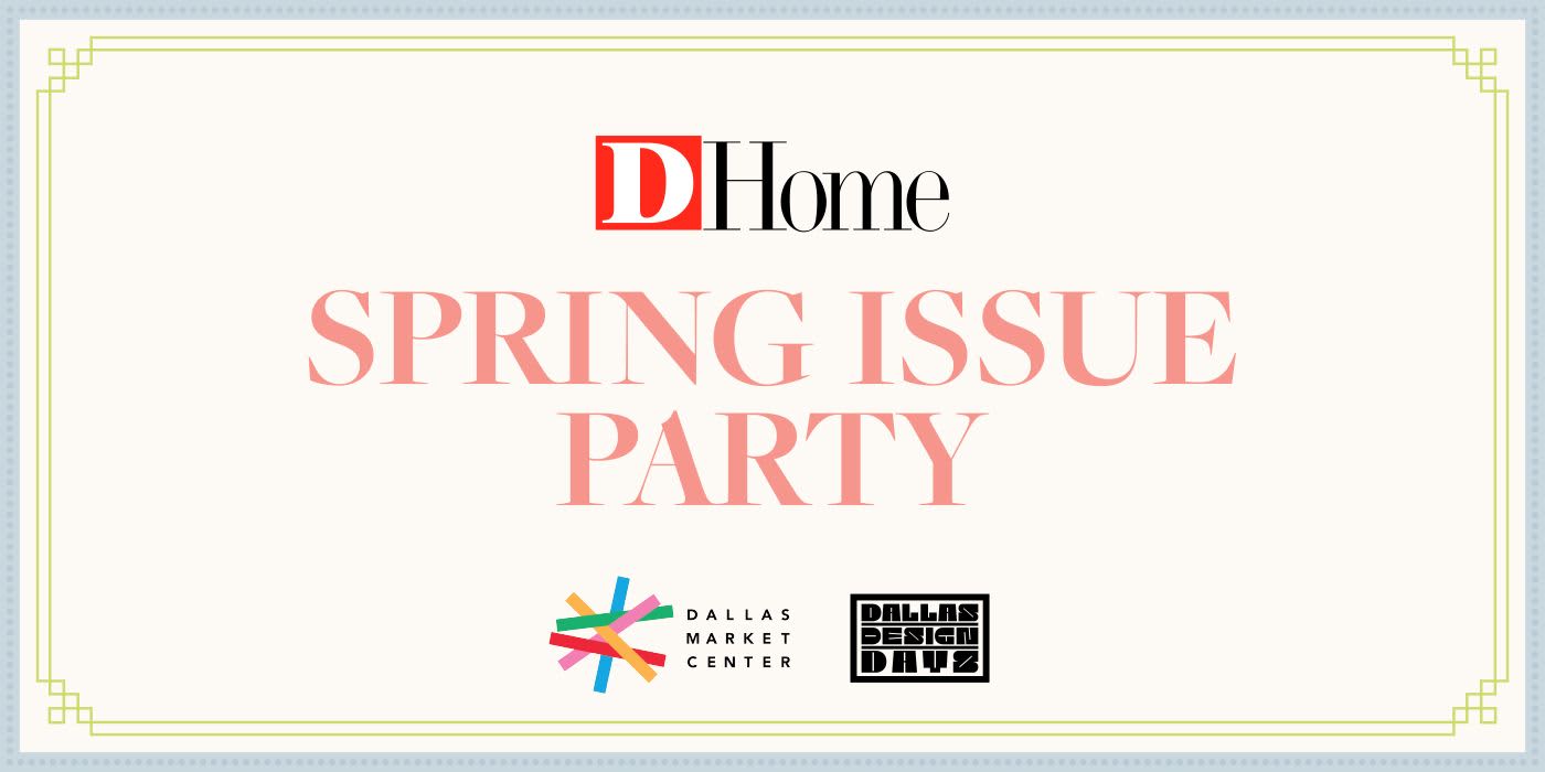 D Home 2025 Spring Issue Party event logo