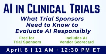 AI in Clinical Trials Webinar
