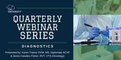 TVCU Diagnostics Webinar Series event logo
