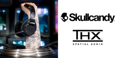 Skullcandy and THX present a new era in headset audio with Aviator 900 ANC and Crusher PLYR 720 featuring THX Spatial Audio with Head Tracking! event logo