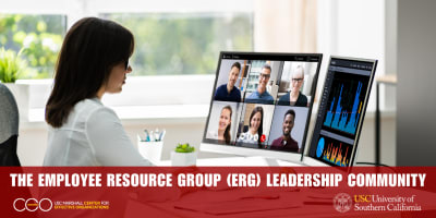 The Employee Resource Group (ERG) Leadership Community event logo