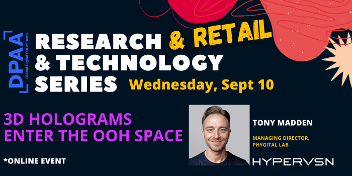 Research, Retail & Tech, Sept 2025 event logo