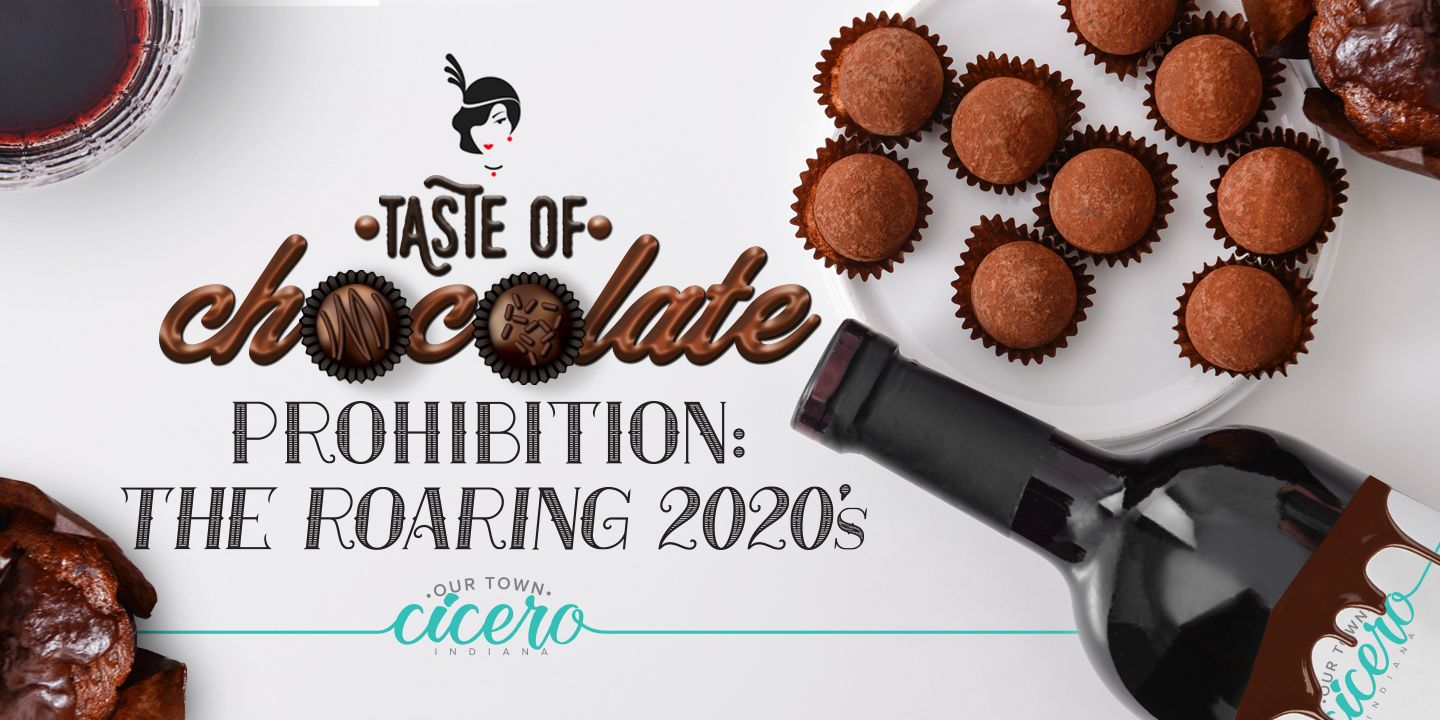 Taste of Chocolate: Prohibition The Roaring 2020’s event logo
