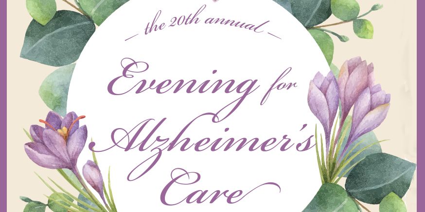 Evening for Alzheimer's Care 2020 event logo