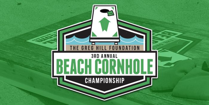 3rd Annual Beach Cornhole event logo