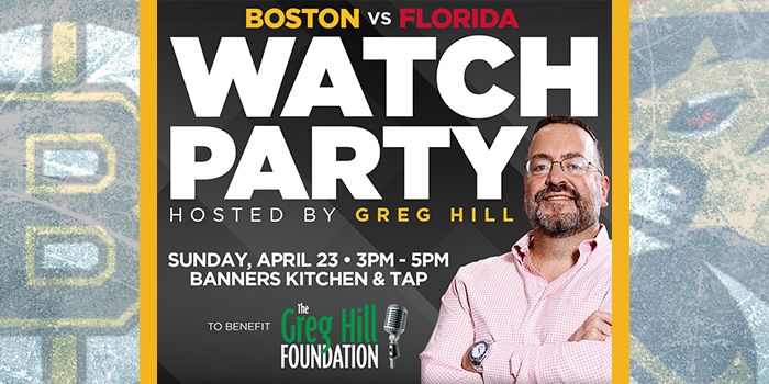 Bruins vs Florida Watch Party event logo