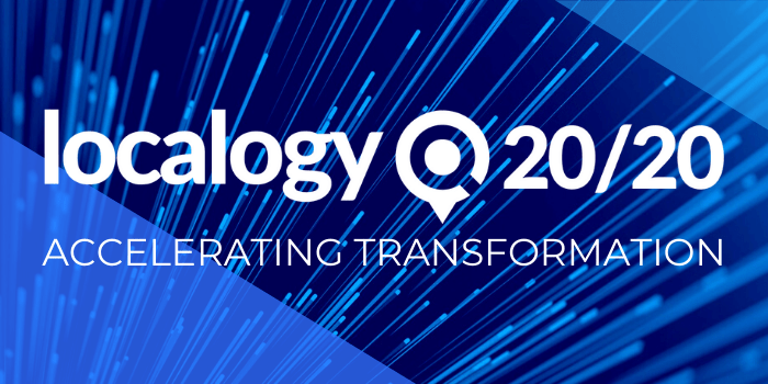 Localogy 20/20 event logo