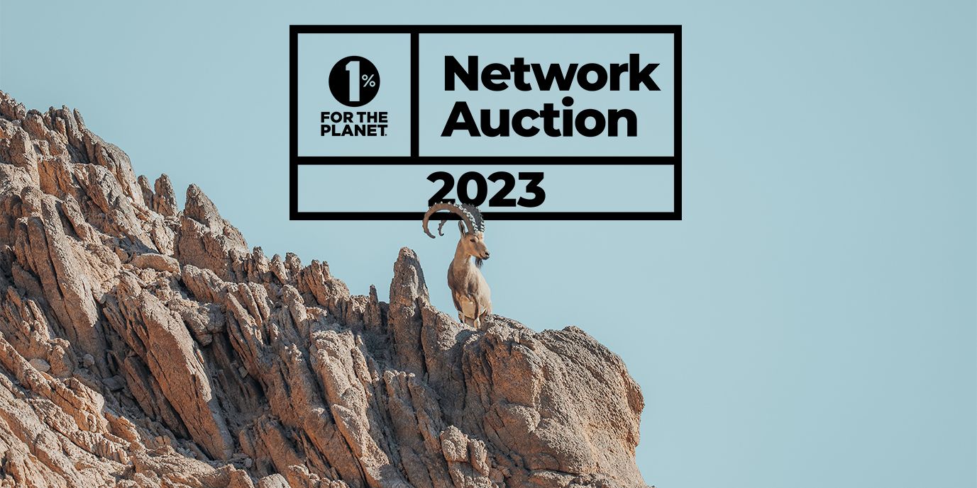 1% for the Planet Network Auction event logo
