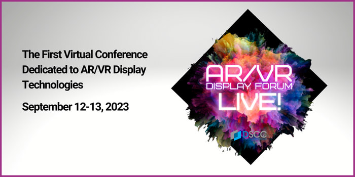 AR/VR Display Forum LIVE 2023 event logo
