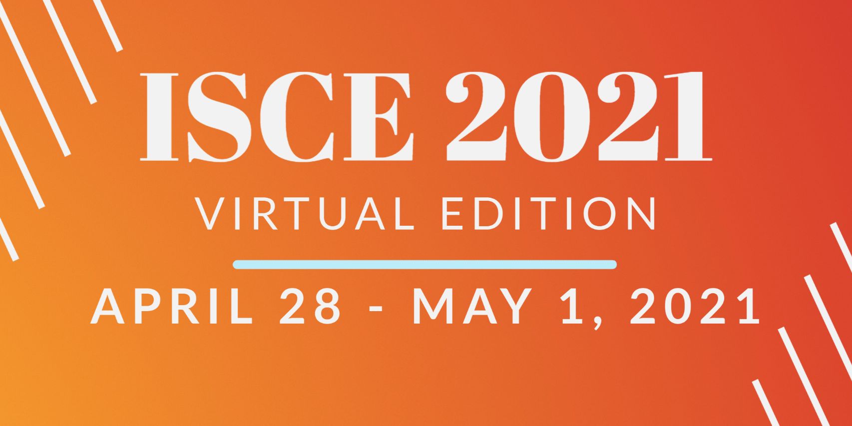 45th ISCE Conference event logo