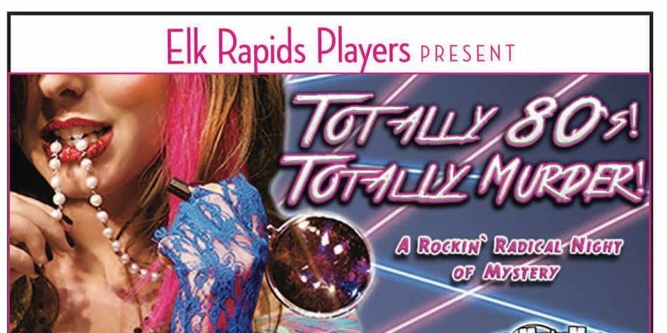 Totally 80s! Totally Murder! event logo