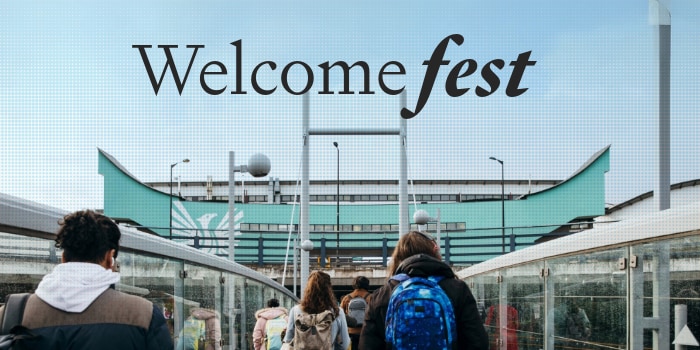 Welcome Fest event logo