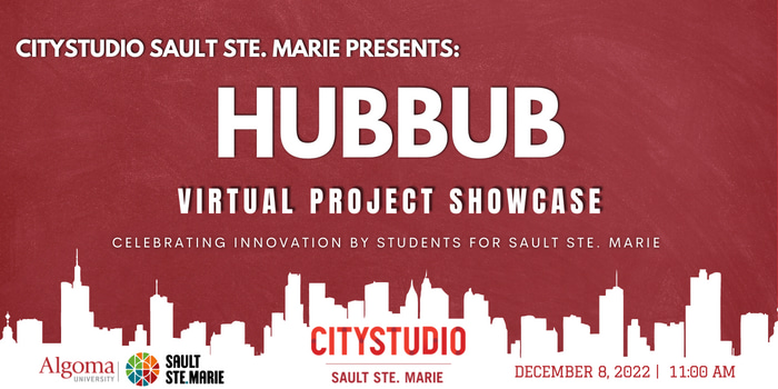 CityStudio Sault Ste. Marie HUBBUB #2 event logo