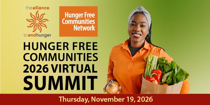 2026 Hunger Free Communities Summit event logo