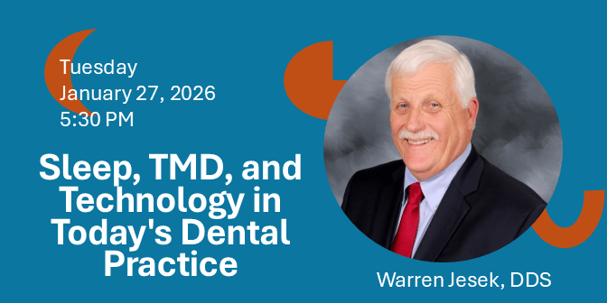 Warren Jesek, DDS - CE Innovators 2026 I event logo