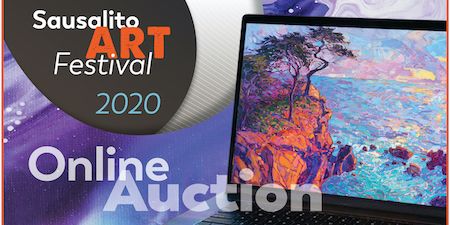 Sausalito Art Festival Silent Auction event logo