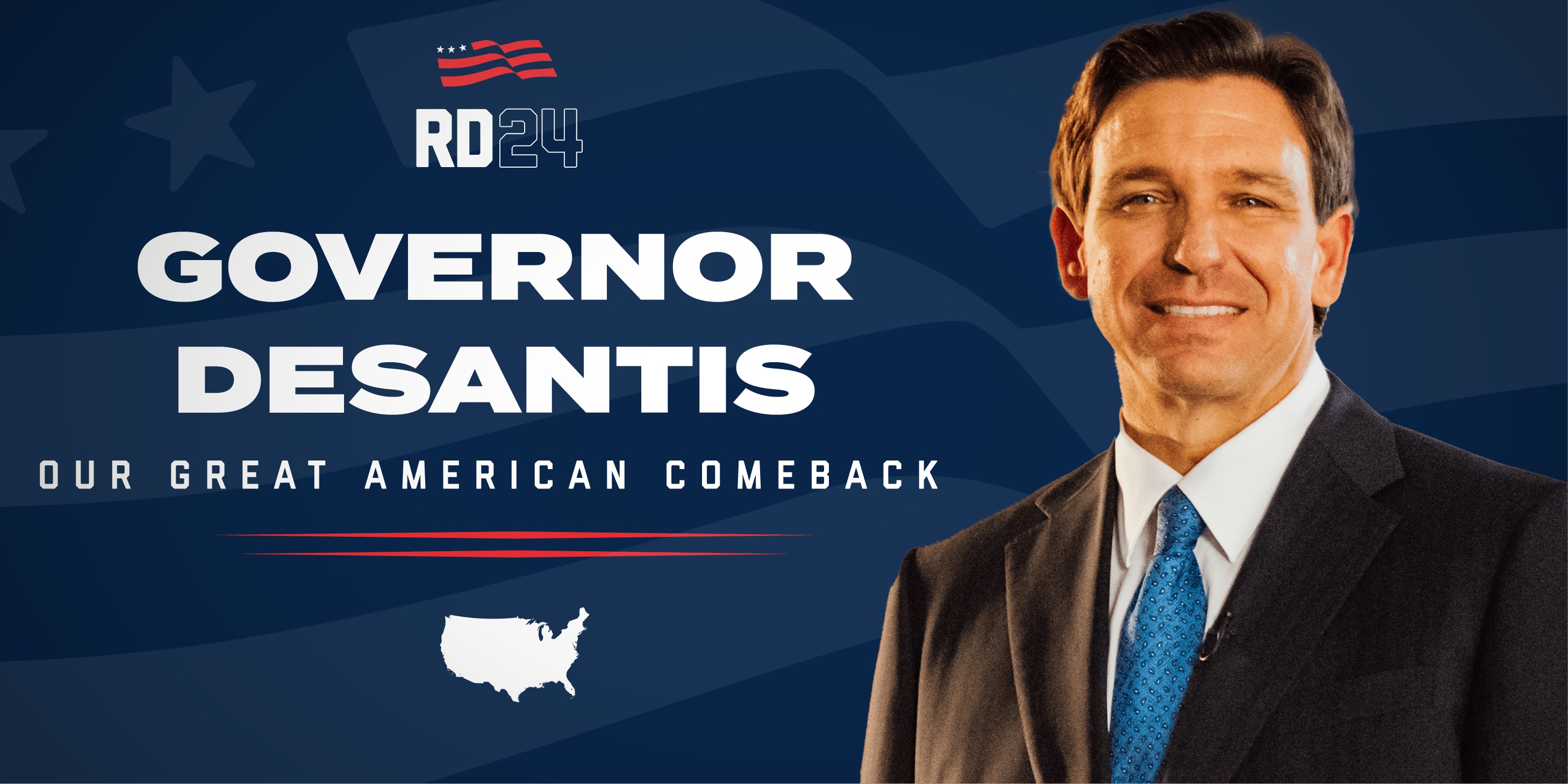 Pella, Iowa — Our Great American Comeback with Gov. Ron DeSantis & First Lady Casey DeSantis event logo
