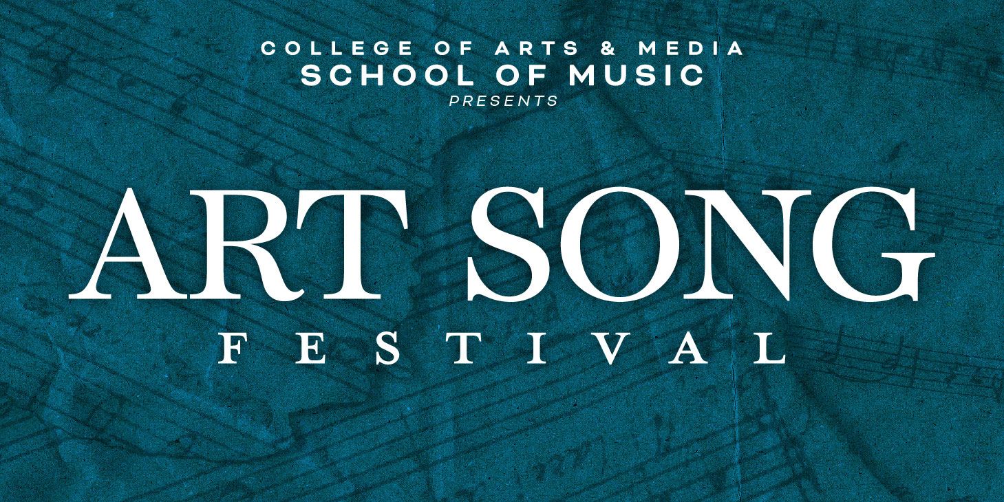 SHSU Art Song Festival 2023 event logo