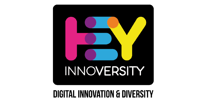 HEY!INNOVERSITY event logo