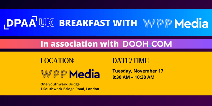 DPAA | UK Breakfast with WPP Media event logo