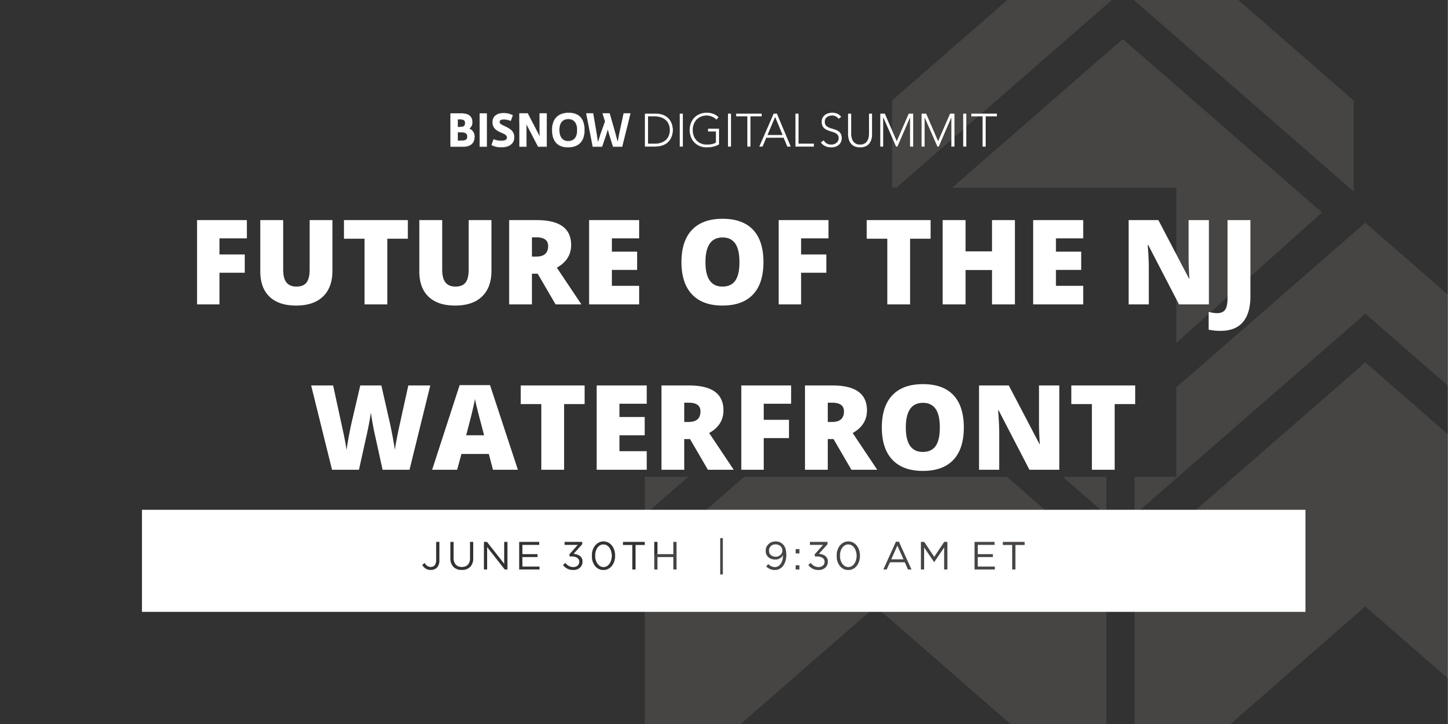 Future of the NJ Waterfront event logo