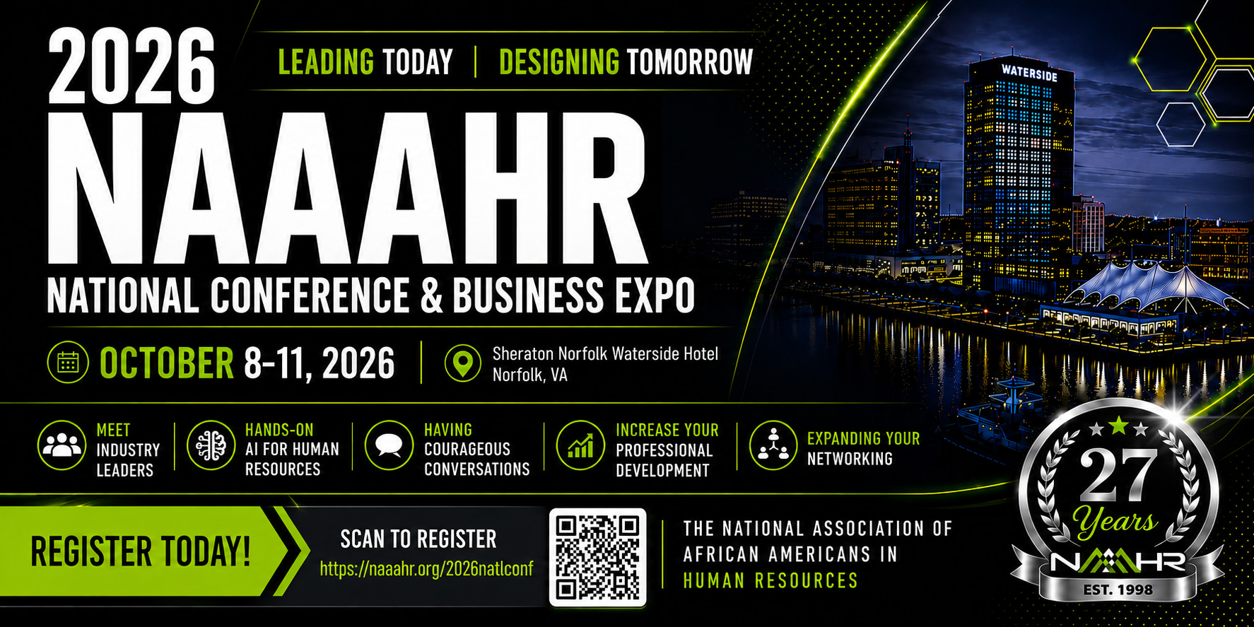 2026 NAAAHR National Conference event logo