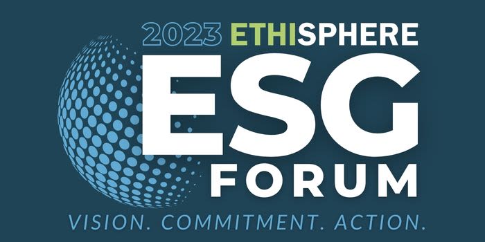 2023 ESG Virtual Forum event logo