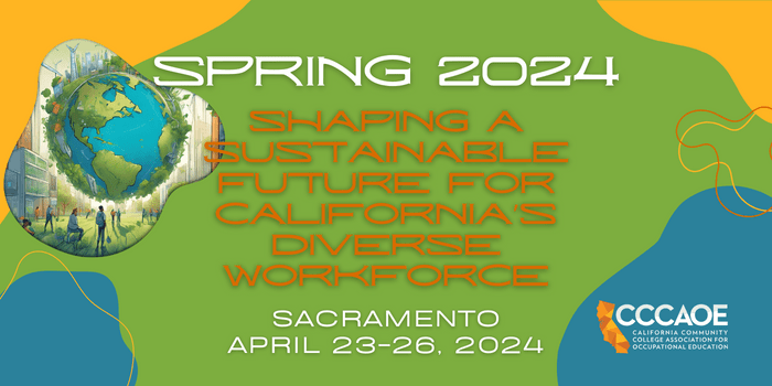 CCCAOE Spring 2024 Conference event logo