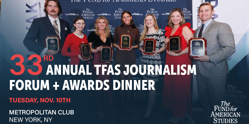 33rd Annual TFAS Journalism Forum and Awards Dinner event logo