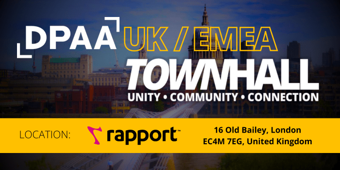 DPAA UK/EMEA Town Hall: Nov. 2025 event logo