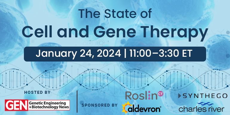 The State of Cell and Gene Therapy 2024 event logo