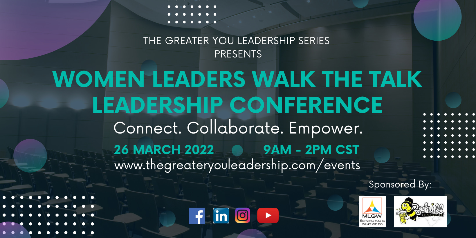 Women Leaders Walk the Talk Leadership Conference: Connect. Collaborate. Empower. event logo