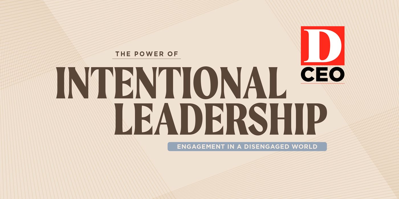D CEO The Power of Intentional Leadership Symposium 2025 event logo