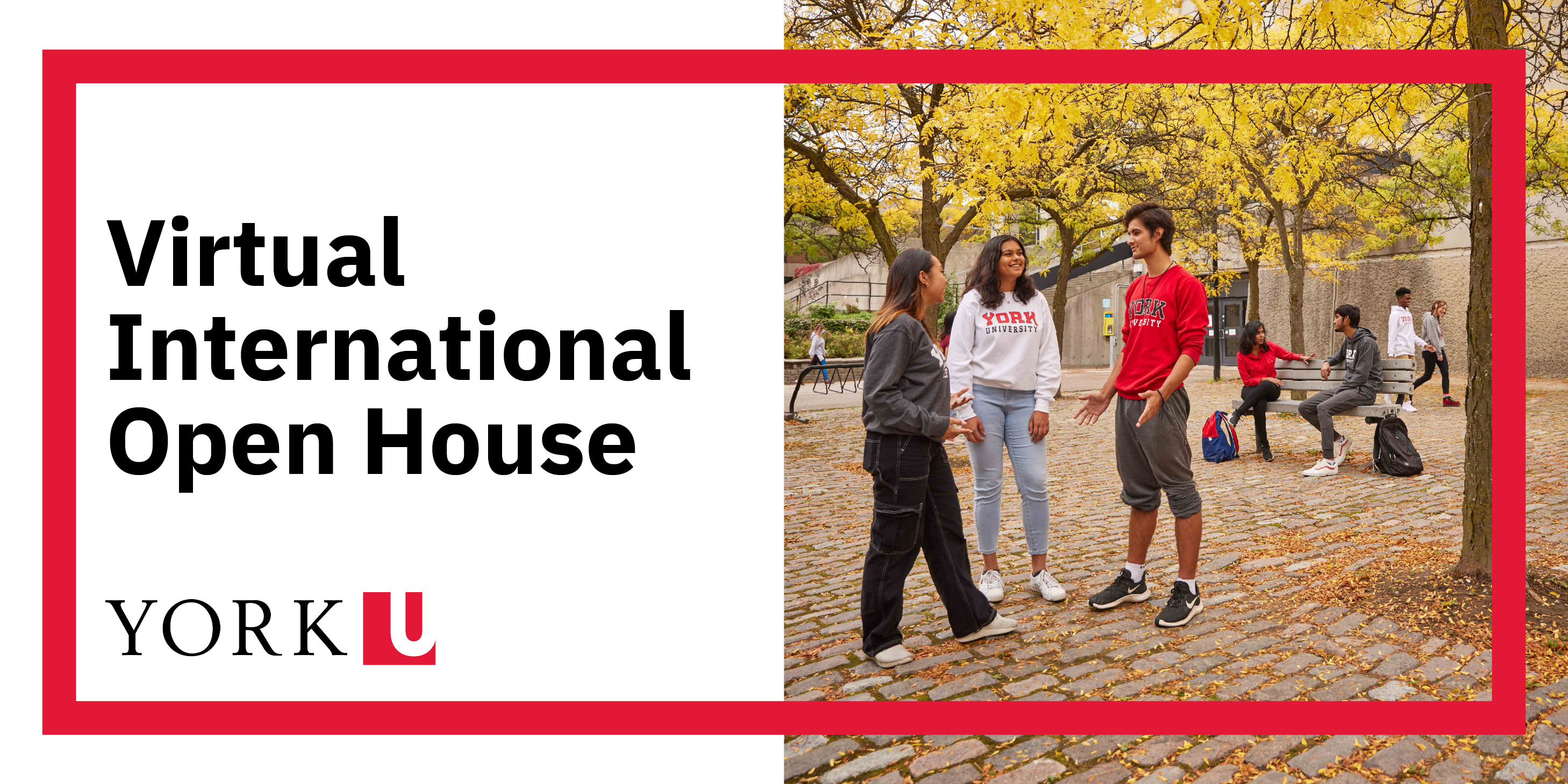 Virtual International Open House event logo