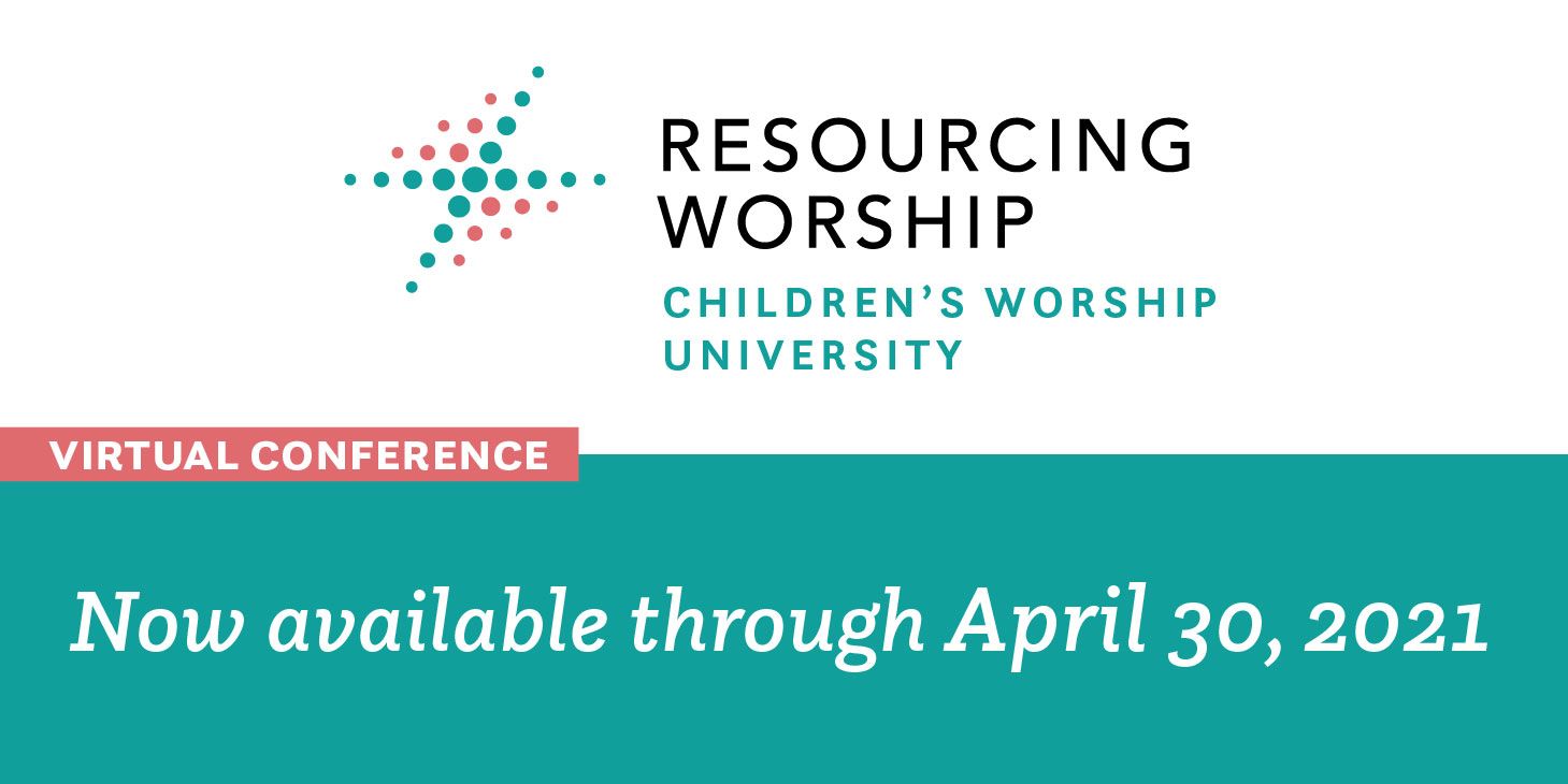 Resourcing Worship Children's Worship University event logo