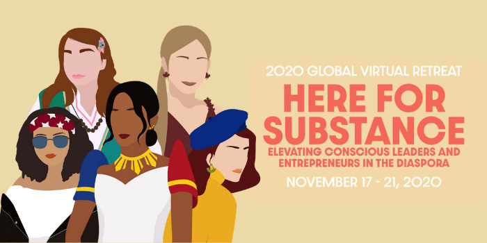 2020 Global Business x Wellness Retreat & Summit event logo