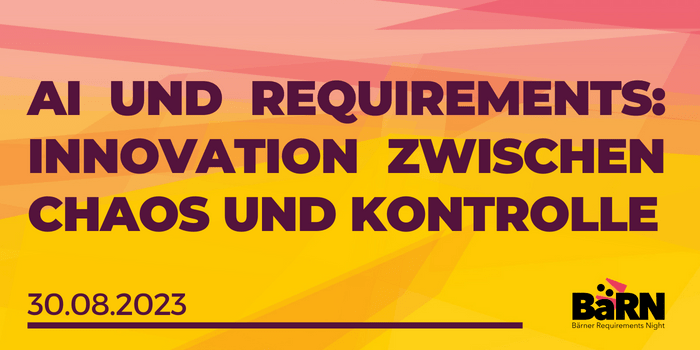 Bärner Requirements Night event logo