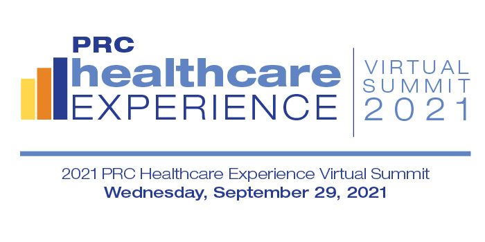 PRC Healthcare Experience Virtual Summit 2021 event logo