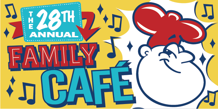The 28th Annual Family Cafe event logo