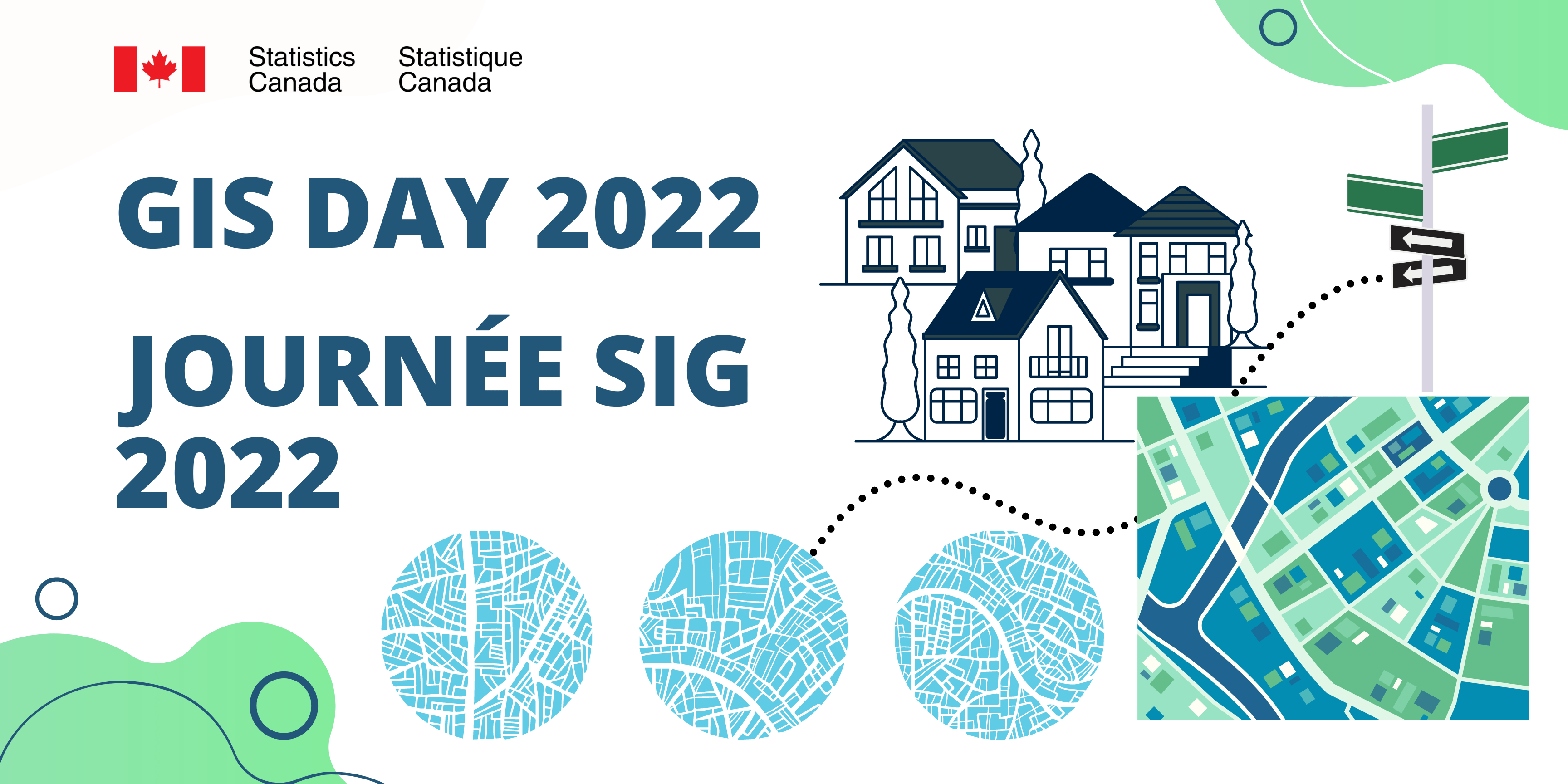 GIS Day 2022 / Journée SIG 2022 event logo