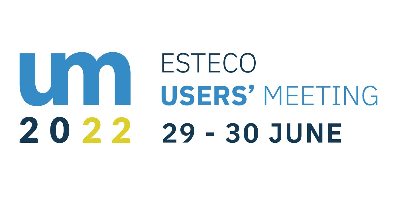 ESTECO International Users' Meeting 2022 event logo