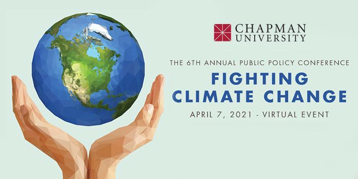 2021 Public Policy Conference: Fighting Climate Change event logo