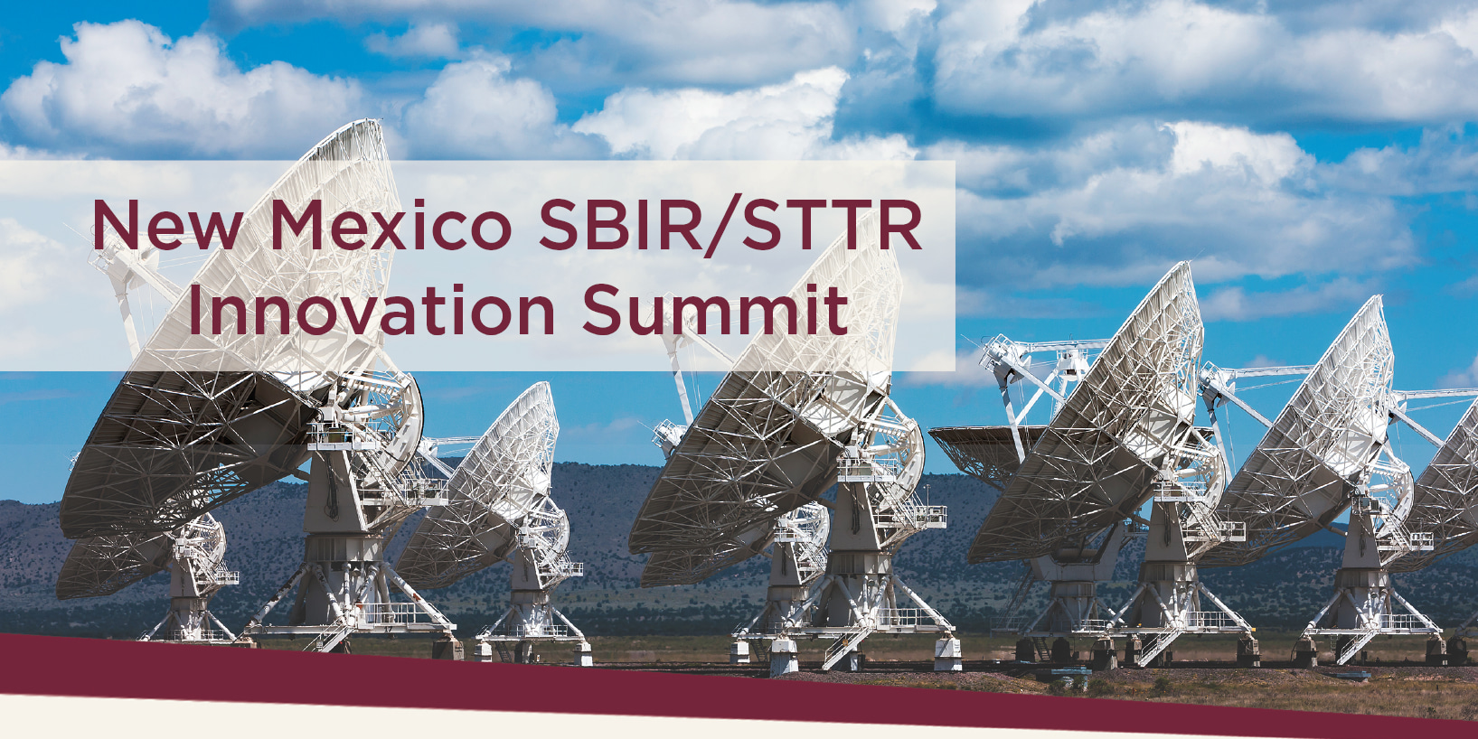 New Mexico SBIR/STTR Innovation Summit event logo