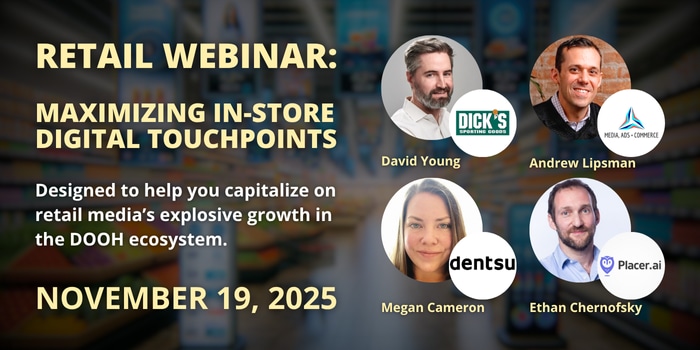 Retail Webinar: Maximizing In-Store Digital Touchpoints event logo