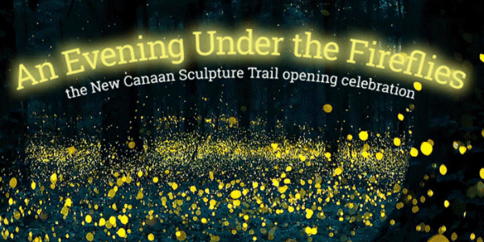 2022 New Canaan Sculpture Trail Opening Party and Fundraiser event logo